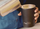 Stop Throwing Out Your Coffee Grounds Logo
